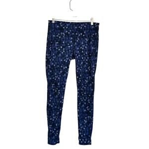 Athleta Polka Dot Print‎ High Waisted Athletic Leggings Workout Pants Sz Medium